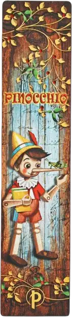 Marca-página Paperblanks — Carlo Collodi, Pinocchio