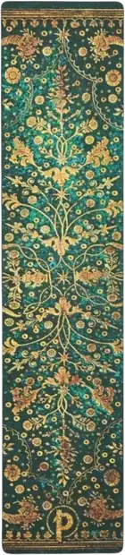 Marca-página Paperblanks — Emerald Flower