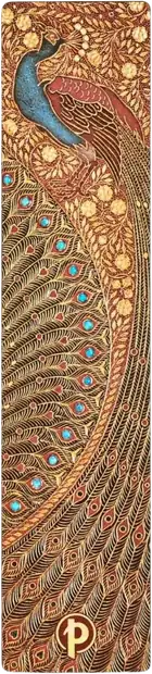 Marca-página Paperblanks — Hafiz's Peacocks