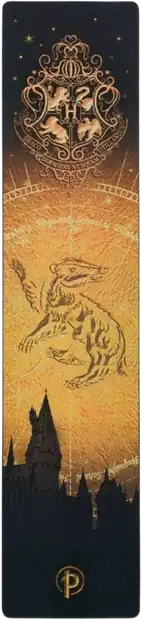 Marca-página Paperblanks — Harry Potter Hufflepuff