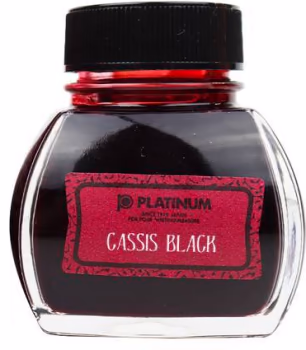 Tinta Platinum Classic Ink Cassis Black