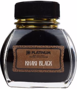 Tinta Platinum Classic Ink Khaki Black