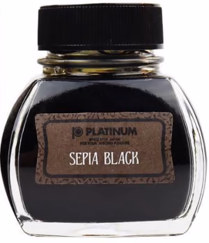 Tinta Platinum Classic Ink Sepia Black