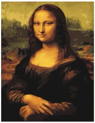 Monalisa - Tela Numerada