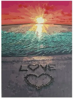 Love - Tela Numerada