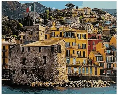 Italia - Tela Numerada