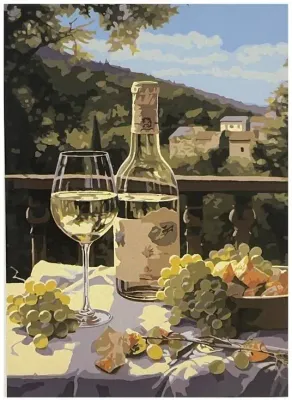 Vinho Verde - Tela Numerada