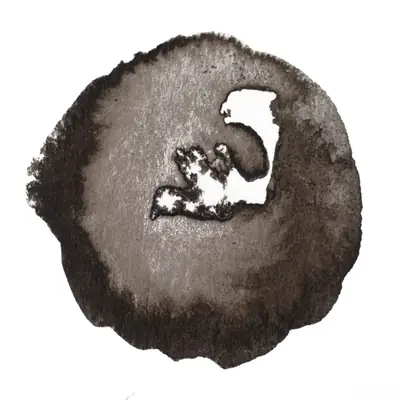 Liquid Indian Ink - textura